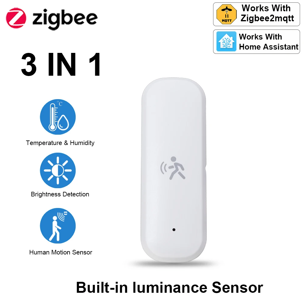 Home Security Home Assistant - ZigBee Smart Pir Motion Sensor Detector