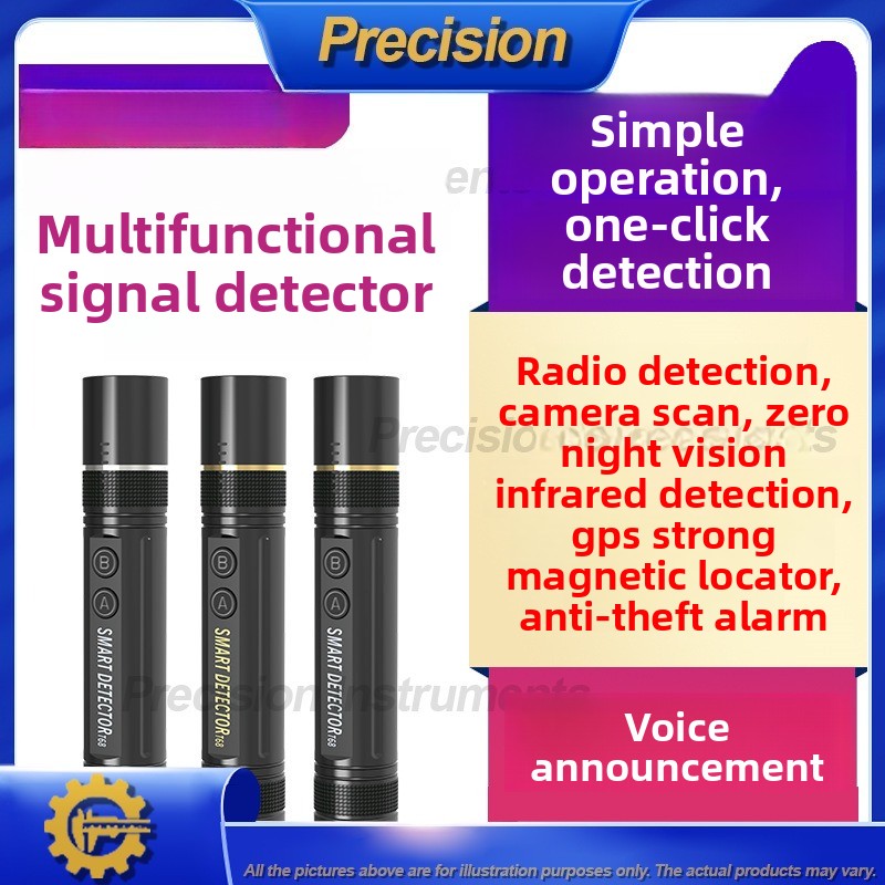 Home Security Hidden Cameras - 2026 Mini Camera Detector with Voice