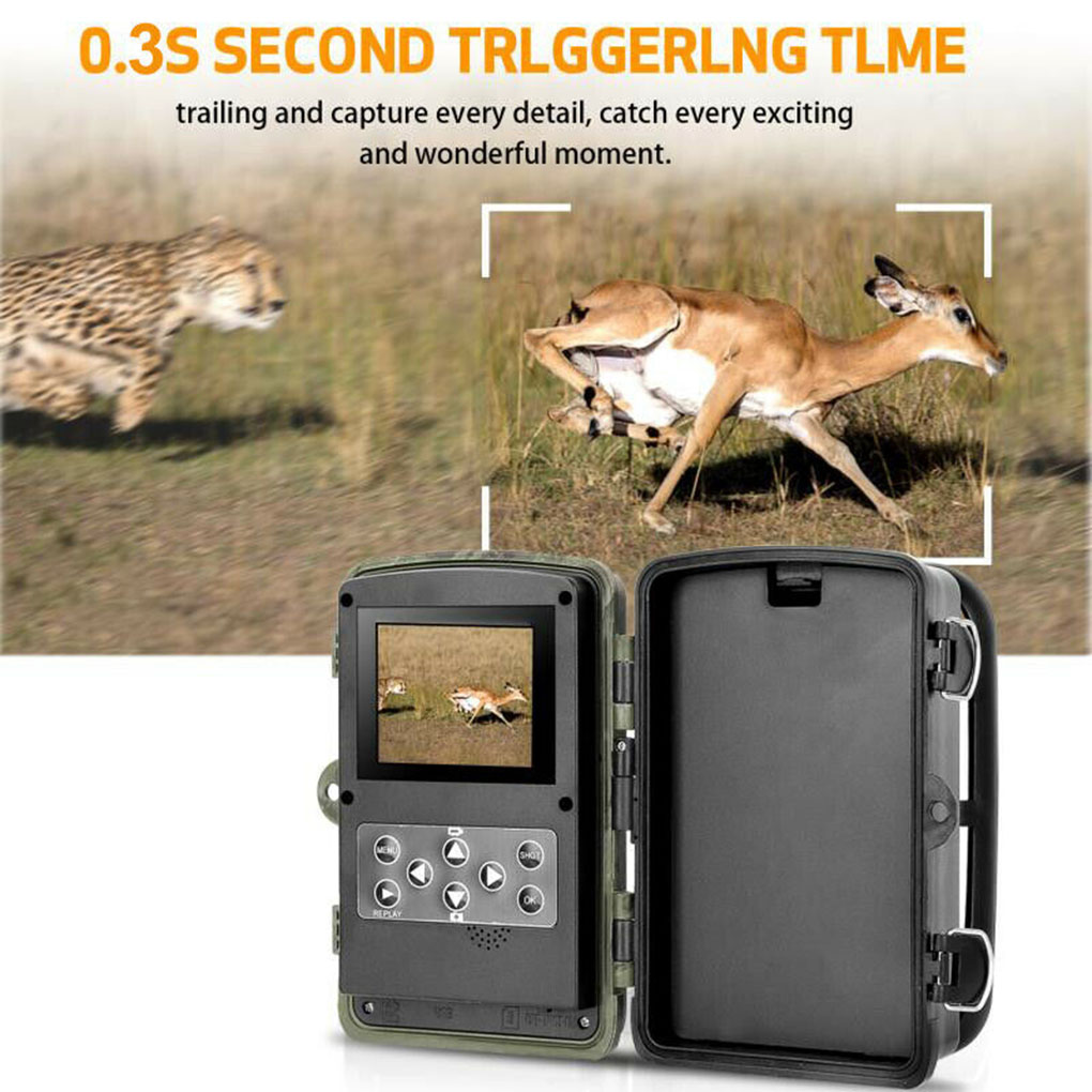 Home Security Hidden Cameras - 20MP Hunting Video Camera 1080P Trail