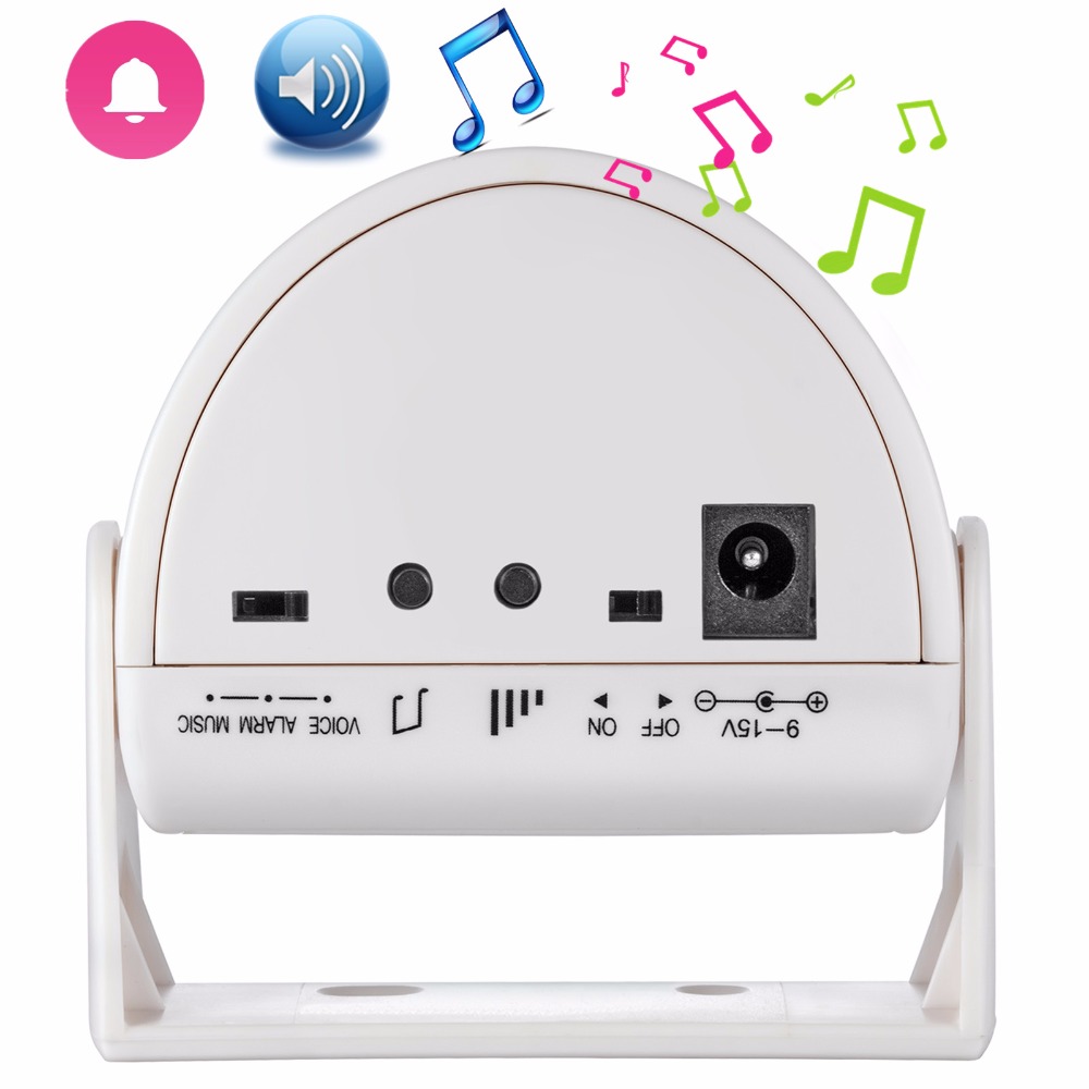 Home Security Gate - 32 Songs Welcome Infrared Chime Doorbell