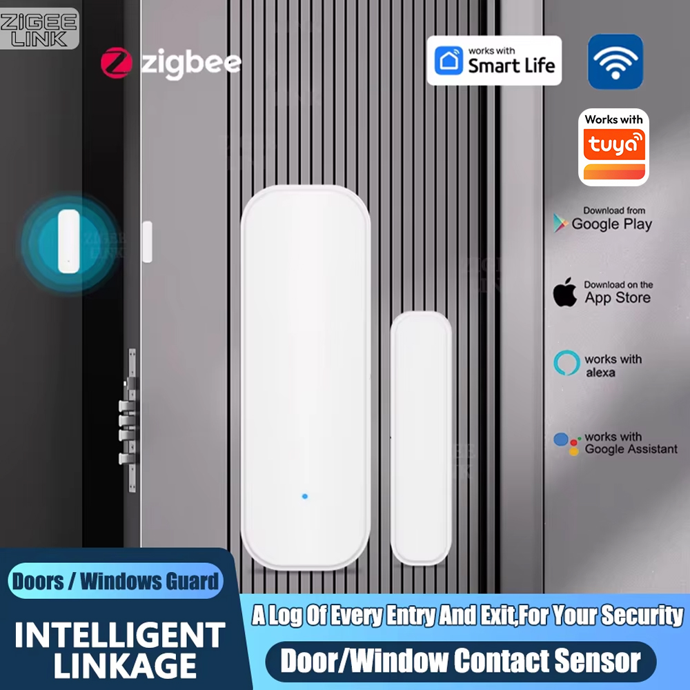Home Security Gate - ZigBee Door Window Sensor Wireless Magnetic