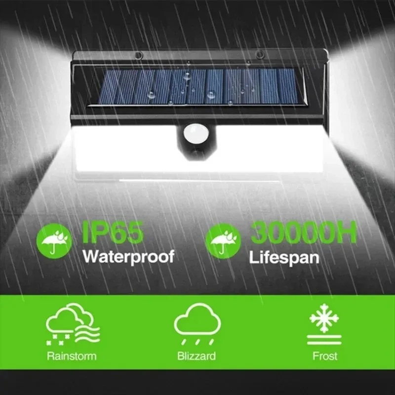 Waterproof LED Solar Wall Ligh - Home Security Yard Sensors review and price