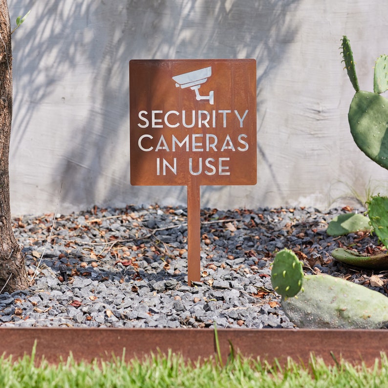 Security Camera Yard Sign - Mo - Home Security Number review and price