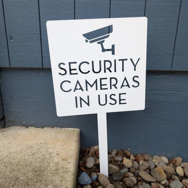 Security Camera Yard Sign - Mo - Home Security Number review and price