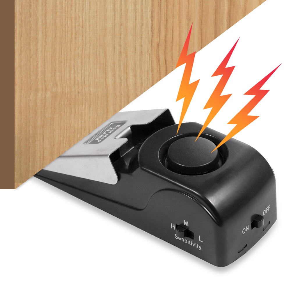 2 Pack Wireless Door Stop Alar - Door Wedge Alarm review and price