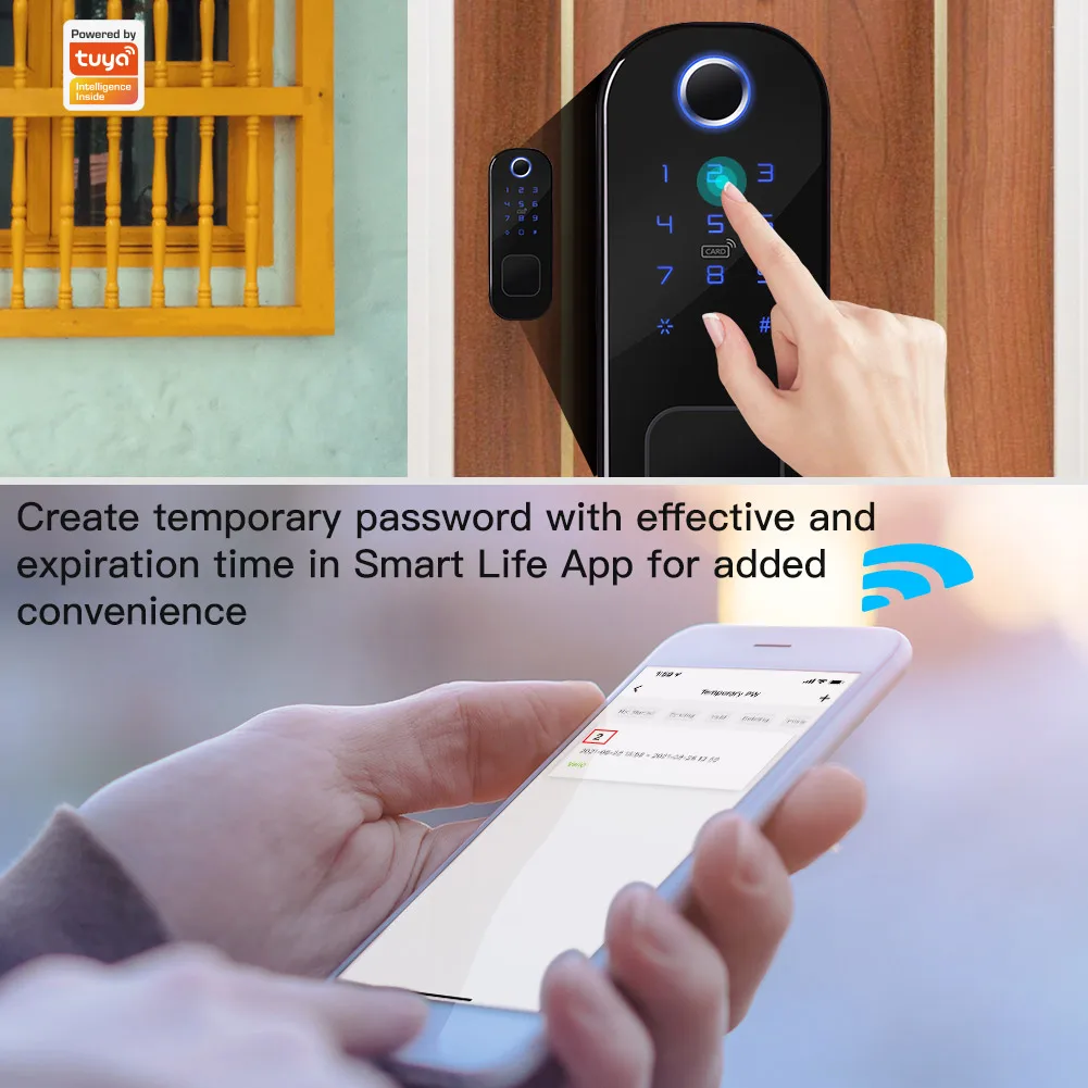 MOES WiFi Tuya Smart Lock Door - Home Security Gate review and price