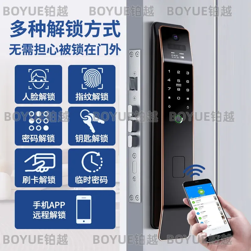 Zinc Alloy Smart Door Lock wit - Home Security Lock System review and price