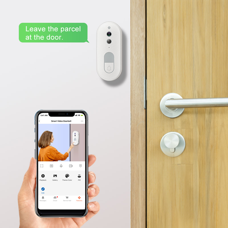 Tuya Smart Video Doorbell Wire - Home Security Monitoring System review and price