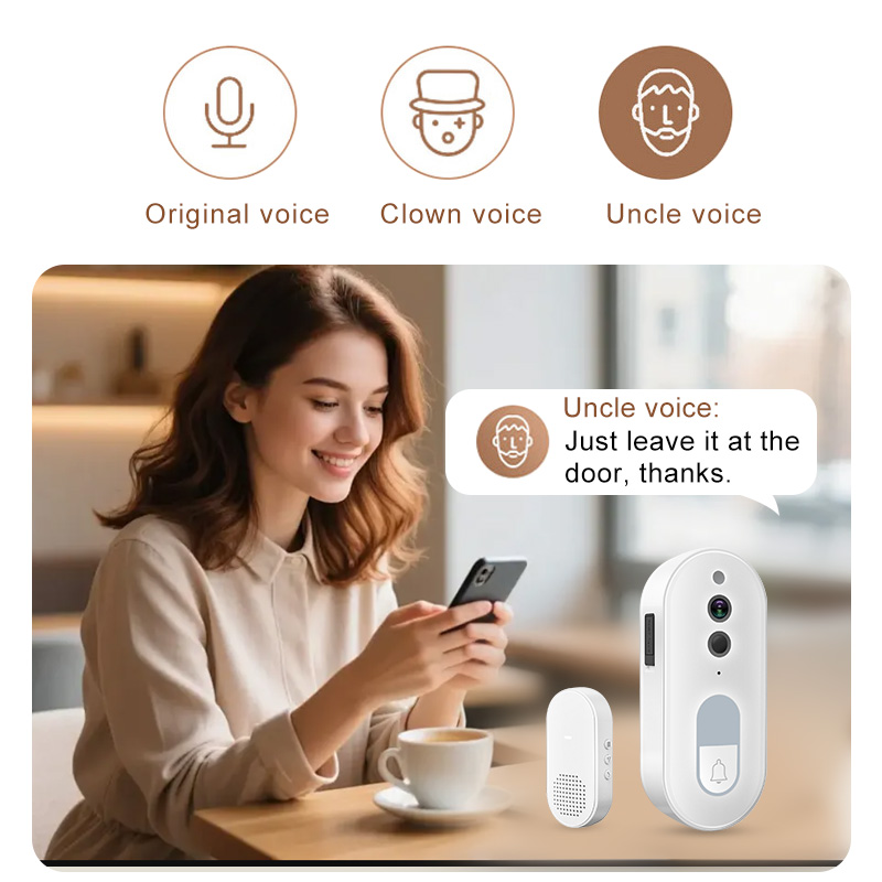 Tuya Smart Video Doorbell Wire - Home Security Monitoring System review and price