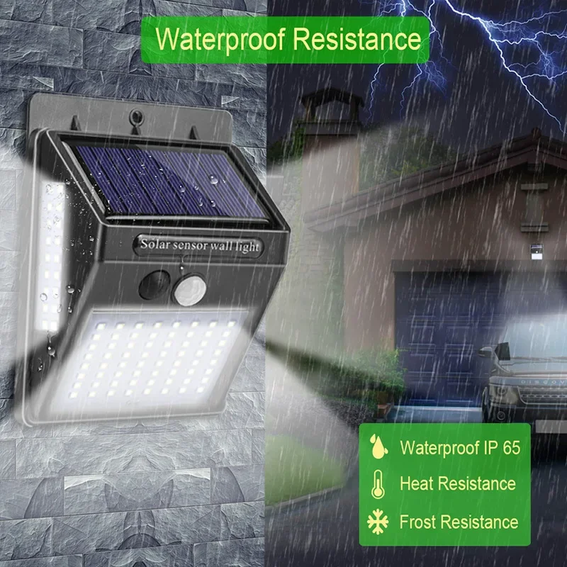 Outdoor Solar PIR Motion Senso - Home Security Yard Sensors review and price