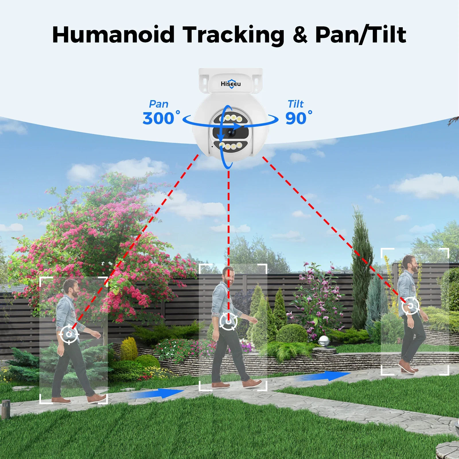 Hiseeu Automatic Tracking 5mp  - Home Security Kit With Camera review and price