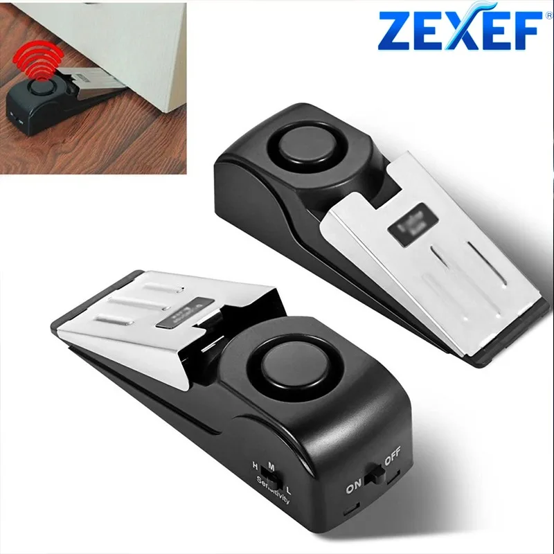 ZEXEF mini security protection - Door Wedge Alarm review and price