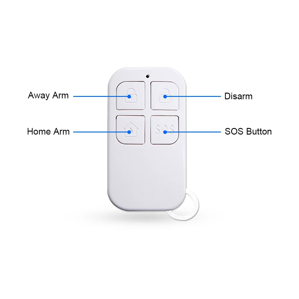 433MHz Wireless Remote Control - Home Security Home Assistant review and price
