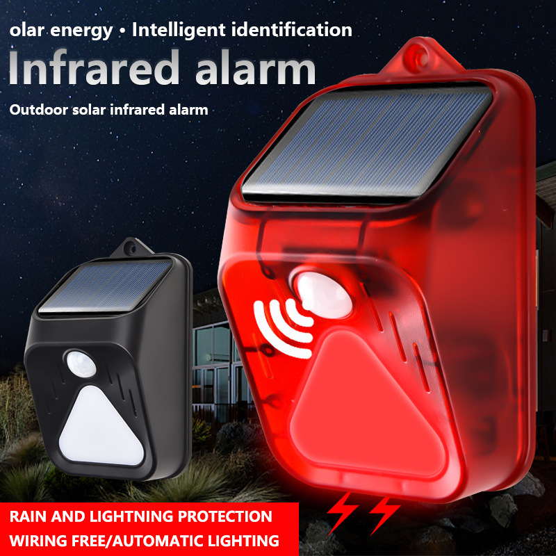 Waterproof Solar Powered Alarm - Home Security Yard Sensors review and price