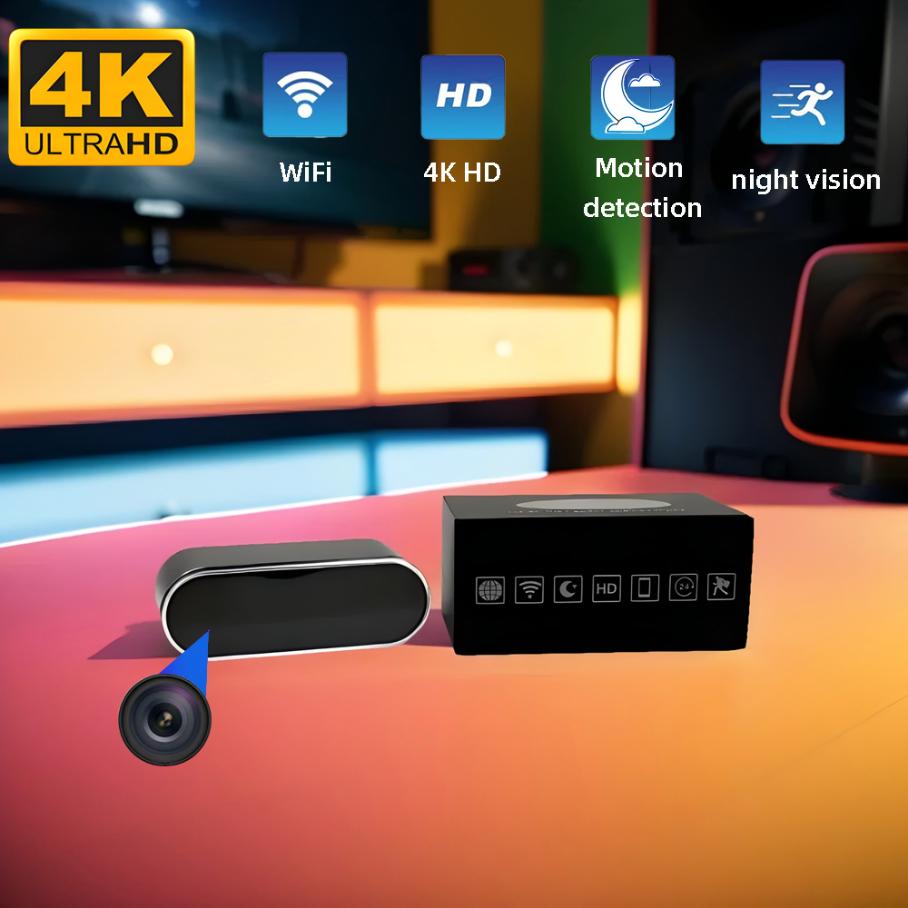 New Upgraded and Improved 4KHD - Home Security Hidden Cameras review and price