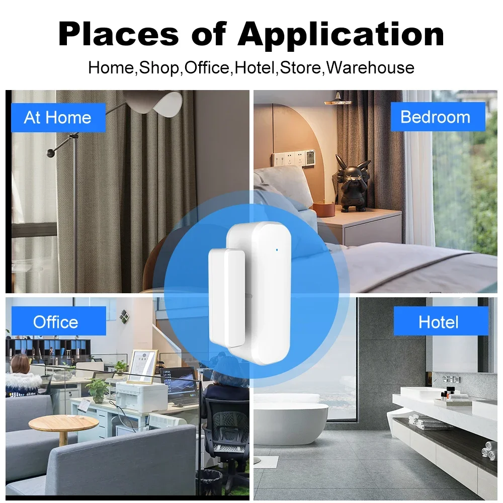ZigBee Door Window Sensor Gate - Home Security Gate review and price