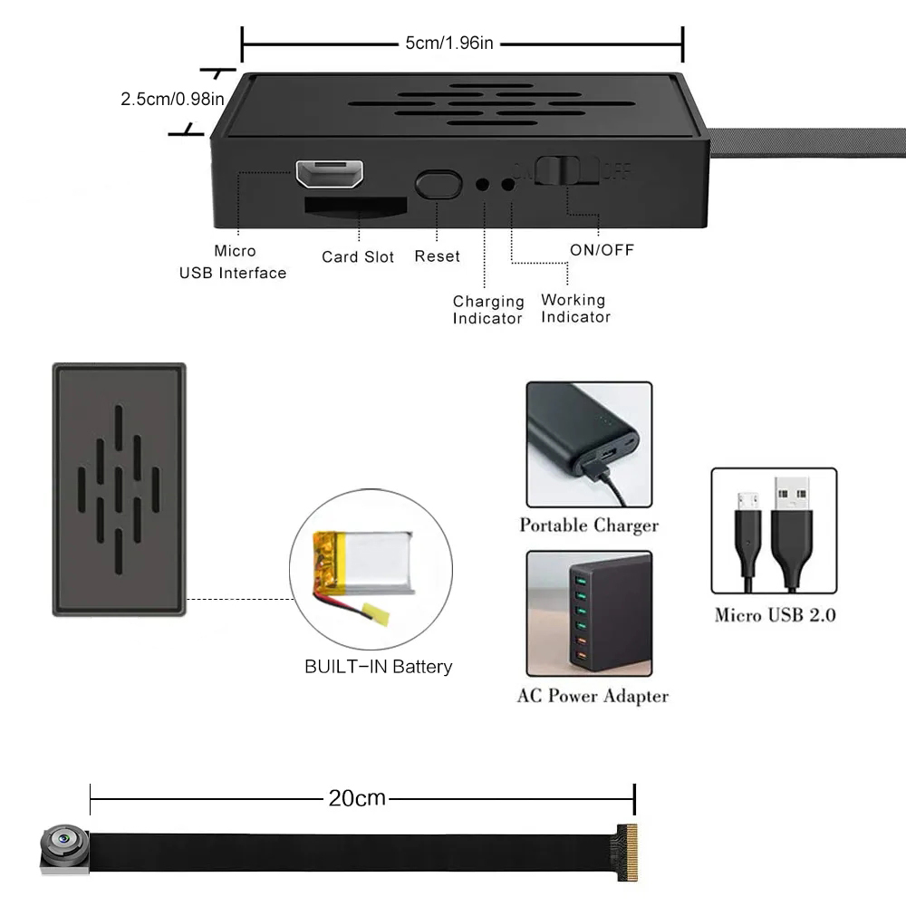 Mini HD-1080P Wireless DIY WiF - Home Security Hidden Cameras review and price