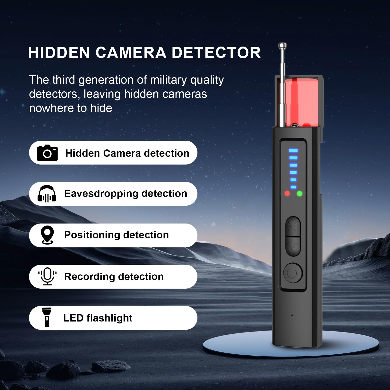 6-in-1 Anti-Spy Hidden Camera  - Home Security Hidden Cameras review and price