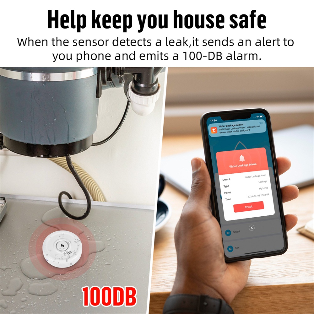 Fuers Water Leakage Detector S - Home Security Home Assistant review and price
