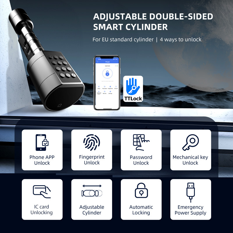Smart Euro Cylindrical Door Lo - Home Security Gate review and price