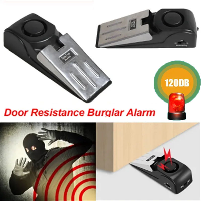 120db Wireless Door Stop Stopp - Door Wedge Alarm review and price