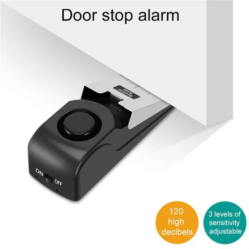120db Wireless Door Stop Stopp - Door Wedge Alarm review and price