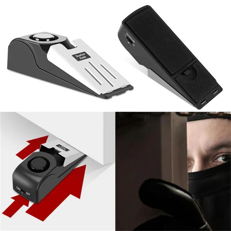 120db Wireless Door Stop Stopp - Door Wedge Alarm review and price