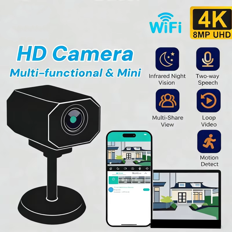 4K HD WiFi Security Camera for - Home Security Hidden Cameras review and price