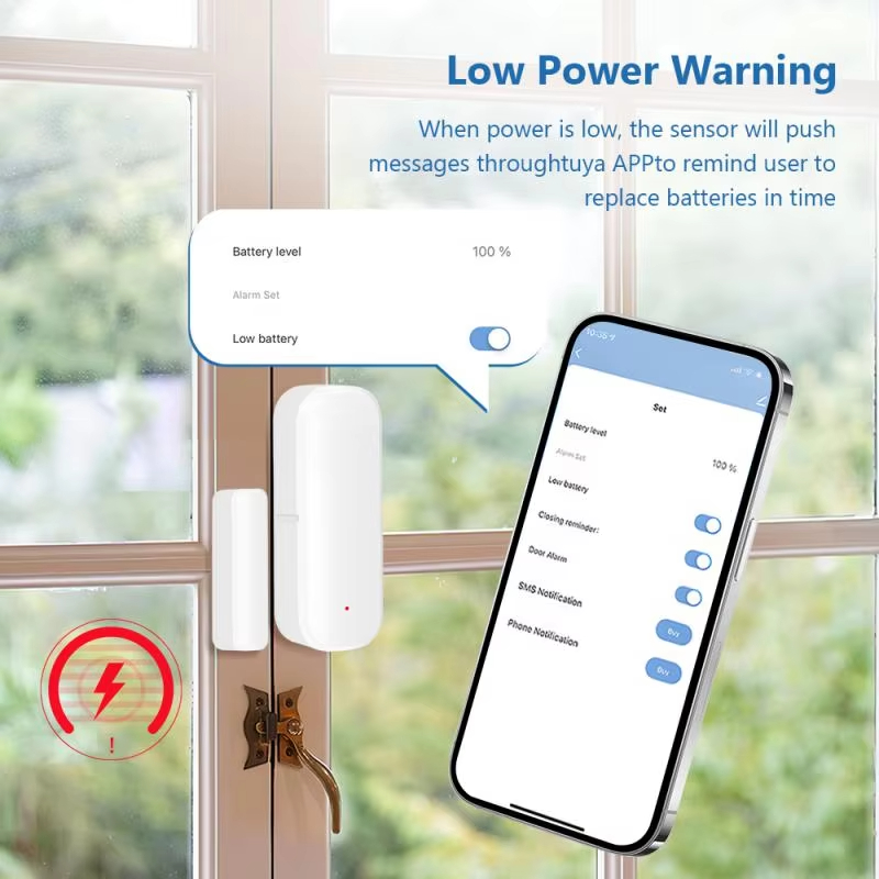 ZigBee Door Window Sensor Wire - Home Security Gate review and price