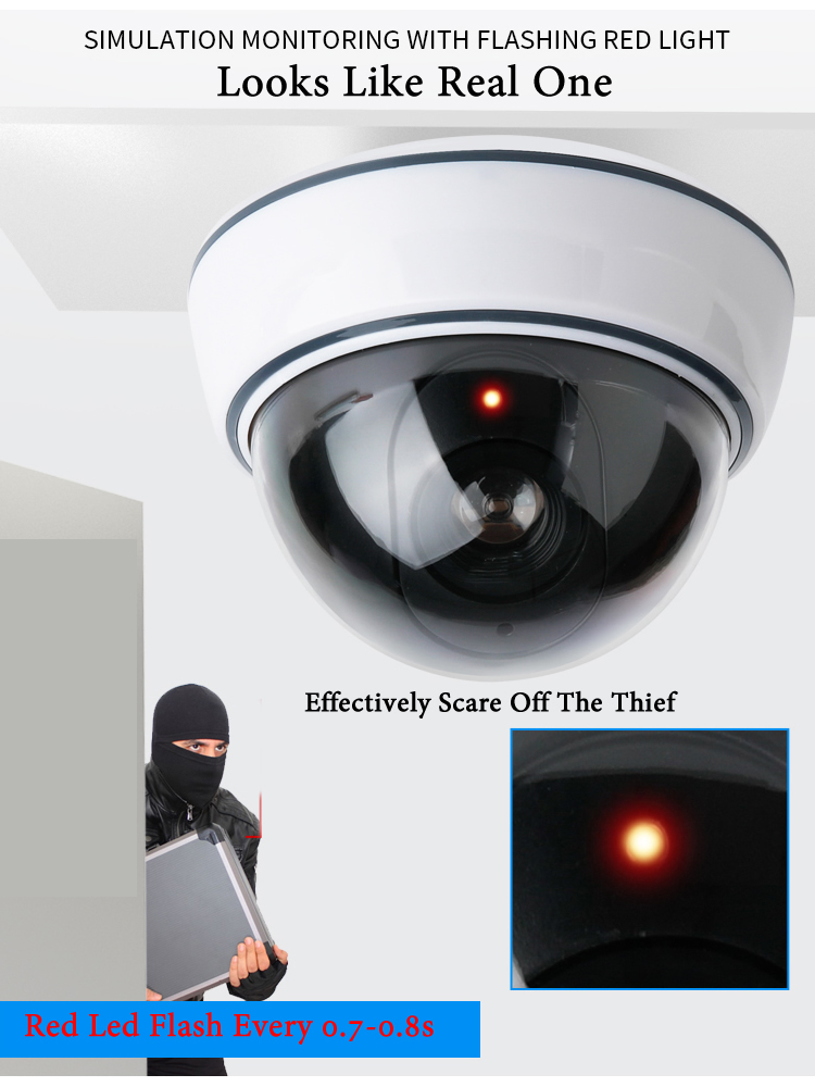 Creative Black/White Fake Dome - Home Security Camera System review and price