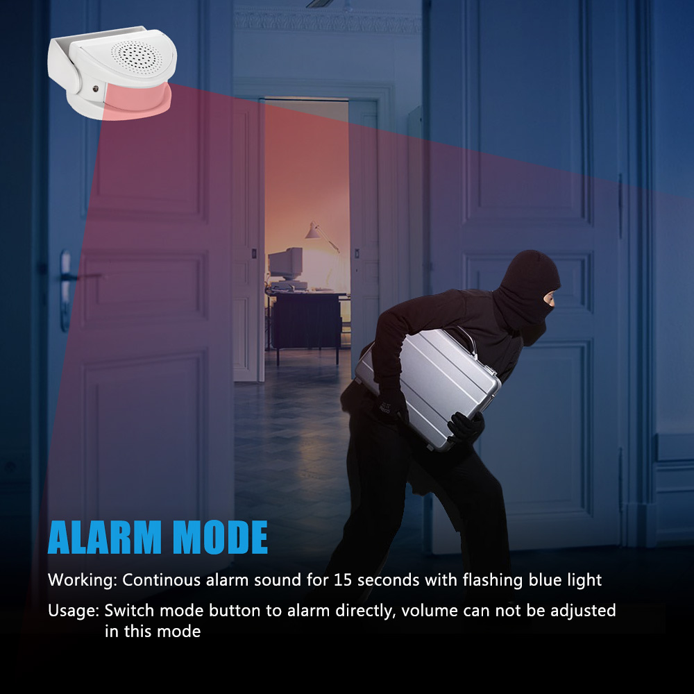 32 Songs Welcome Infrared Chim - Home Security Gate review and price